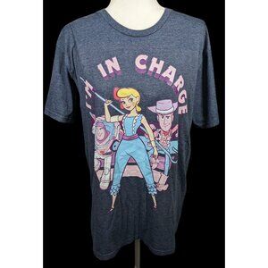 Toy Story I'm In Charge Grey Tee Size Large